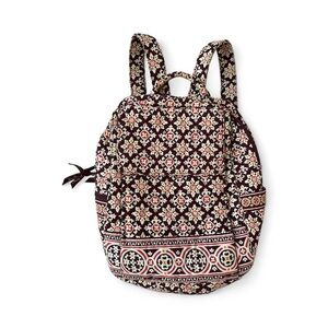 Vera Bradley Burgundy and Yellow Tech Backpack!!  Hardly Used!!